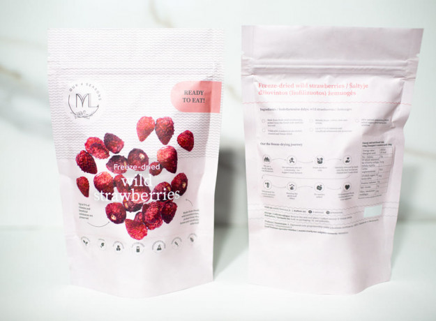 Liofilizuotos žemuogės