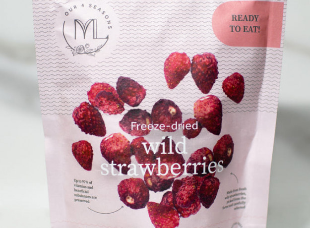 Liofilizuotos žemuogės