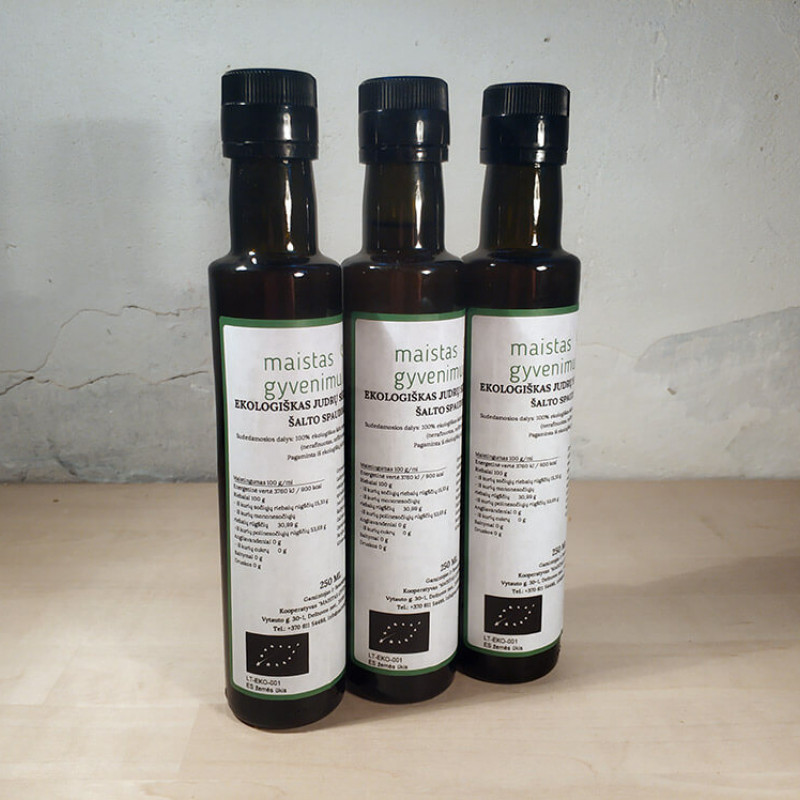 Ekologiškas linų sėmenų aliejus 250 ml