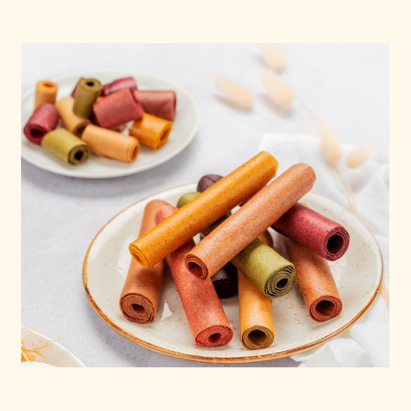 Džiovinti vaisių ir uogų suktinukai su medumi