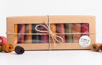 Džiovinti vaisių ir uogų suktinukai su medumi