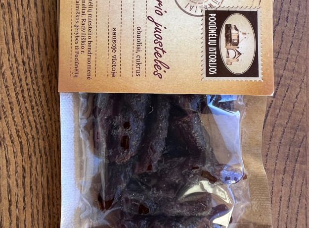 Obuolių sūrio juostelės 100 g