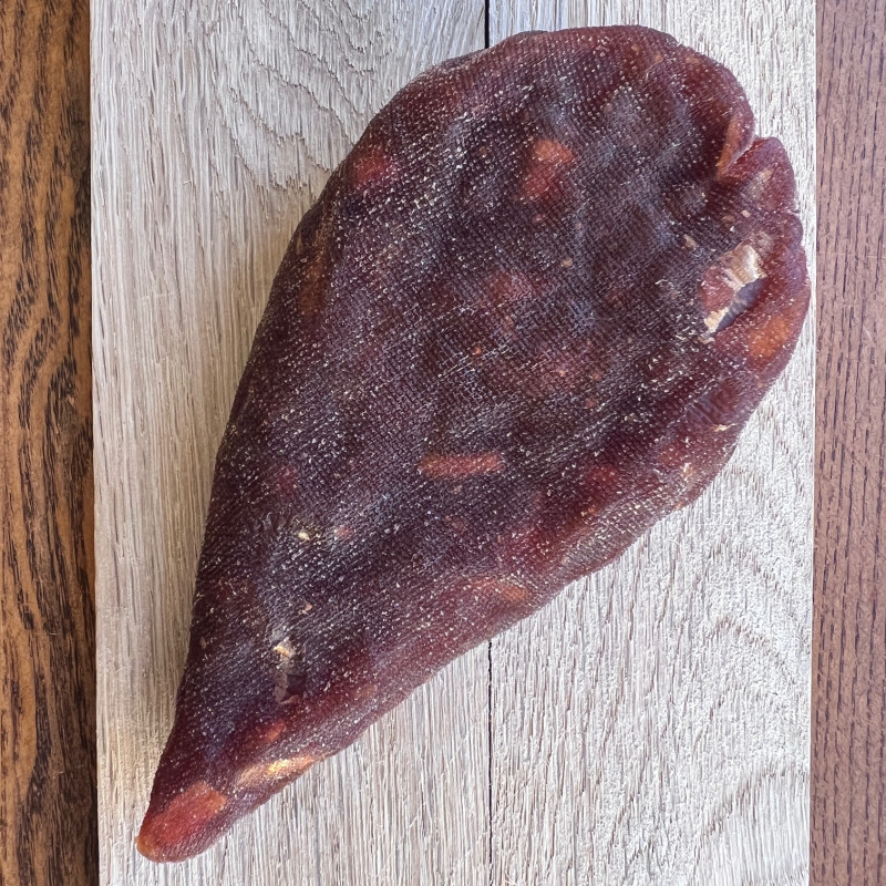 Obuolių sūris su riešutais ir vaisiais