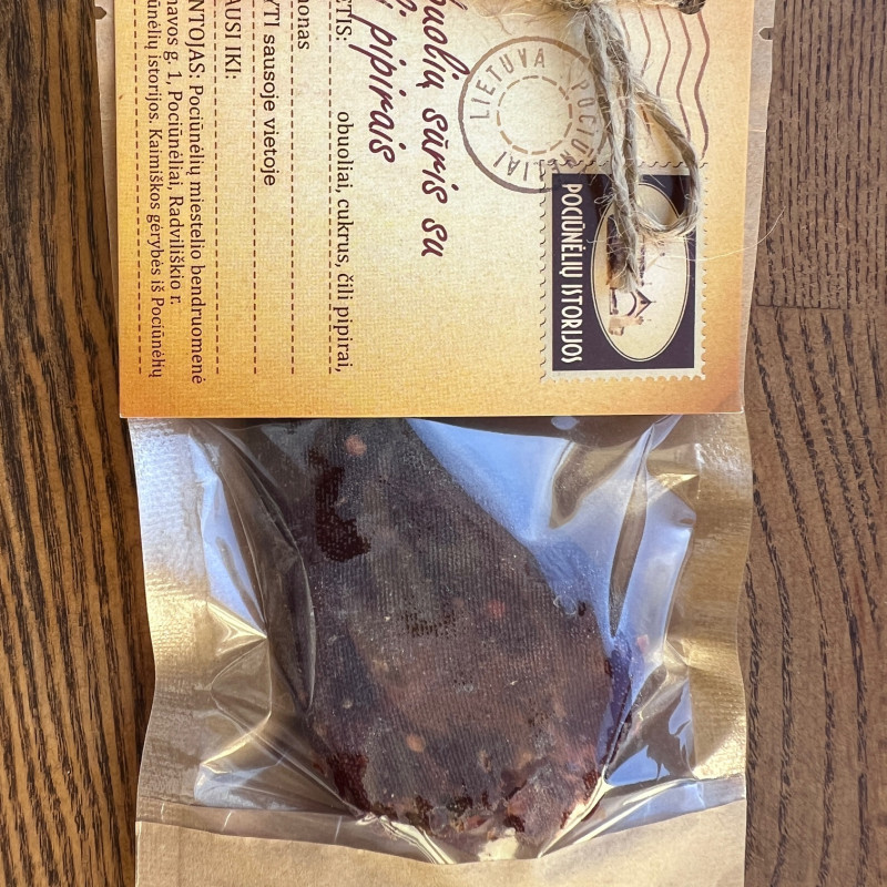 Obuolių sūris su čili