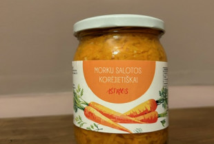 Morkų salotos korėjietiškai...