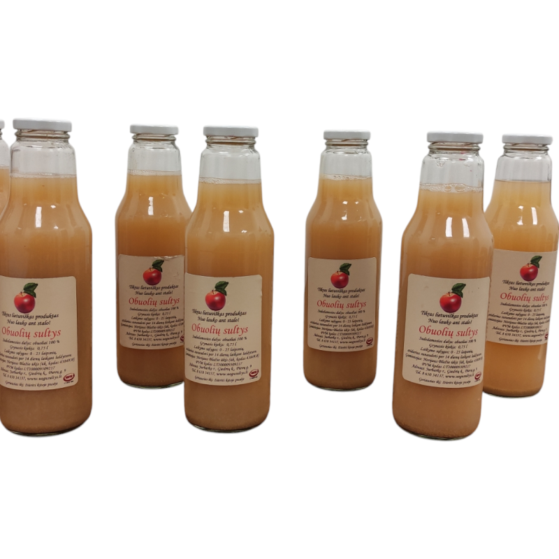 Obuolių sultys 0,75 l