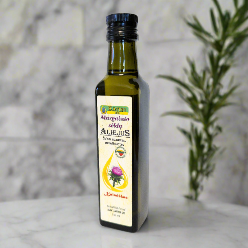 Šalto spaudimo Nerafinuotas Margainių aliejus 250ml 