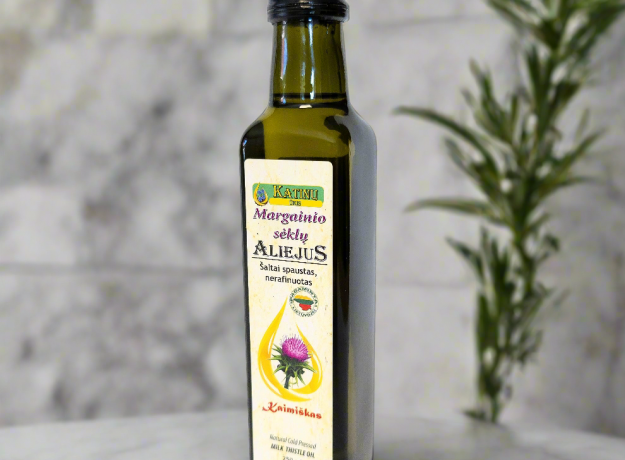 Šalto spaudimo Nerafinuotas Margainių aliejus 250ml 