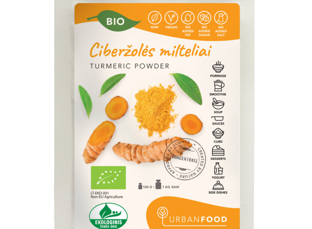 Ciberžolės milteliai 50 g (ekologiški)