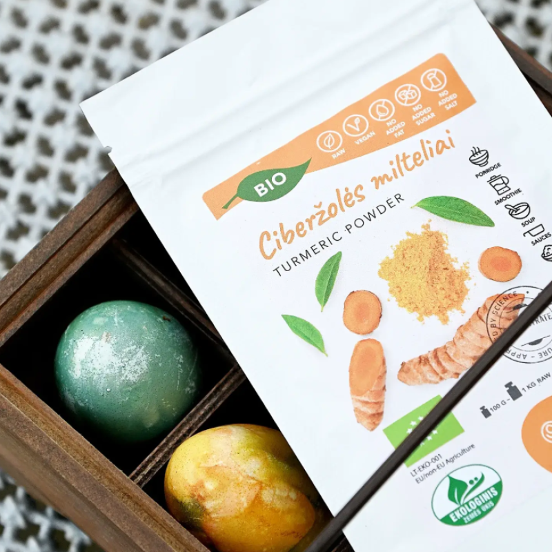 Ciberžolės milteliai 50 g (ekologiški)