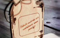 Medinė puokštė mamai