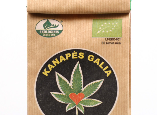 Ekologiška kanapių žiedų arbata