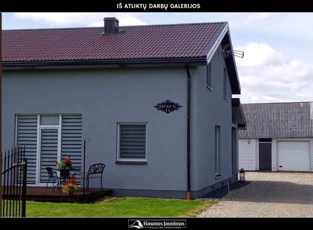 AKP adreso lentelė: 100 cm x 44 cm