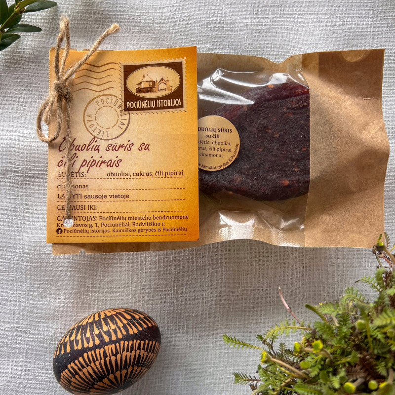 Obuolių sūris su čili