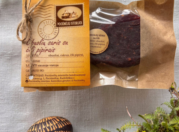 Obuolių sūris su čili