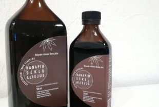 Nefiltruotas kanapių sėklų...