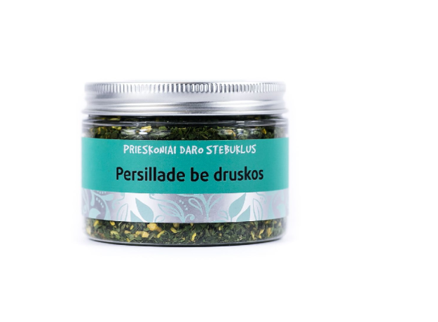 Persillade be druskos