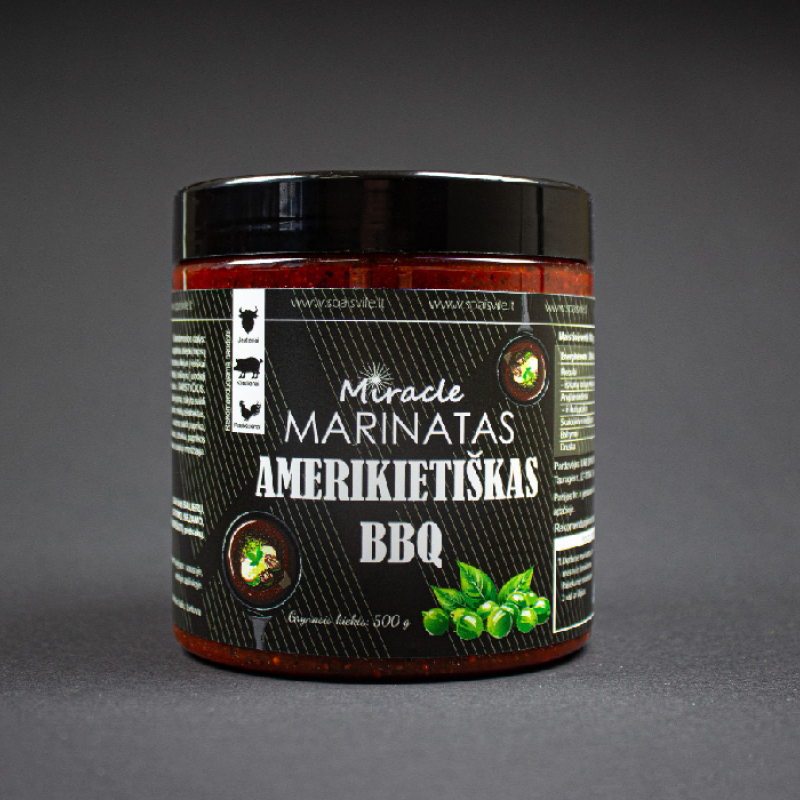 Miracle Amerikietiškas BBQ Marinatas