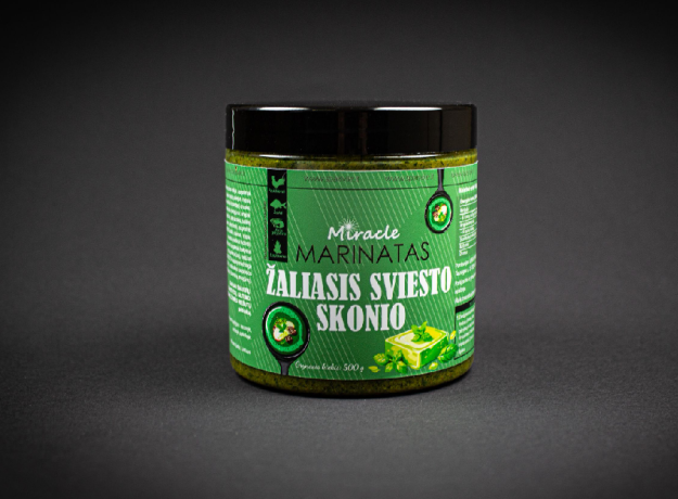 Miracle Žaliasis sviesto skonio Marinatas