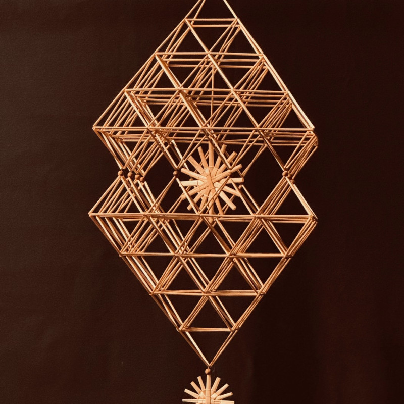 Šiaudinis sodas „Dangus ir žemė“