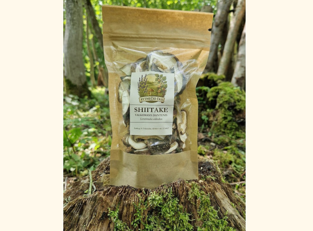 Džiovinti Shiitake grybai 40 g