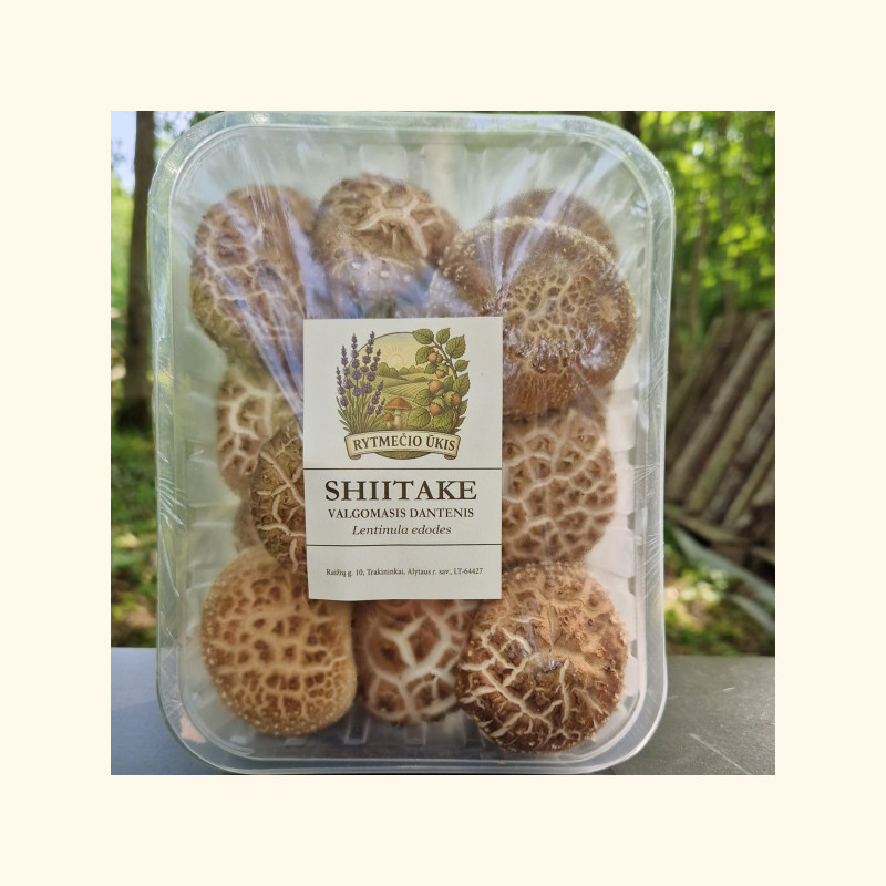 Švieži Shiitake grybai 500 g
