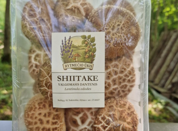 Švieži Shiitake grybai 500 g