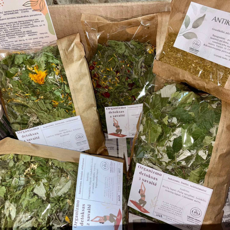 Rinkinys - detokso kursas