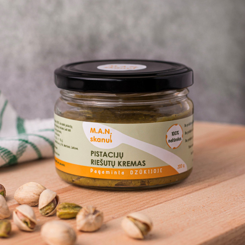 Pistacijų riešutų kremas 200 g