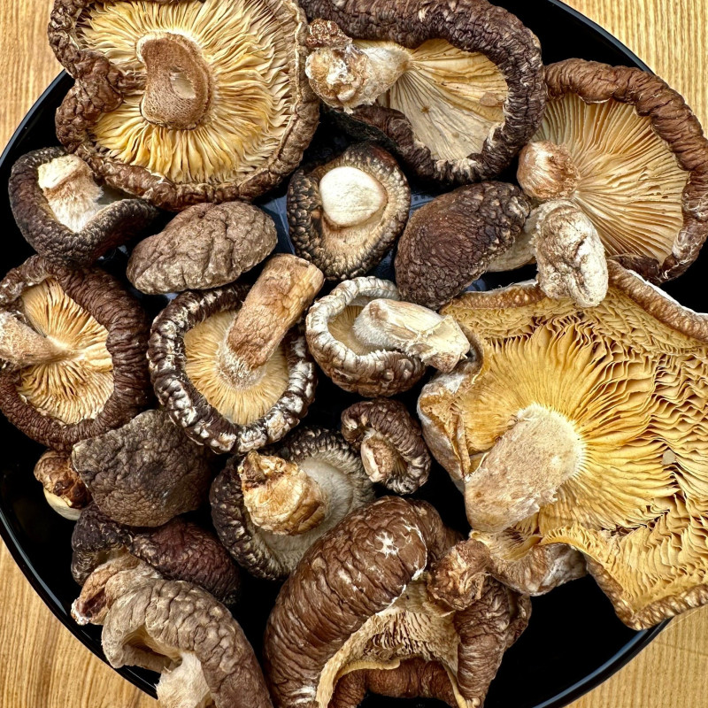 Džiovinti shiitake grybai 100 g
