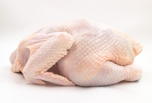 Didelė vištos skerdena...