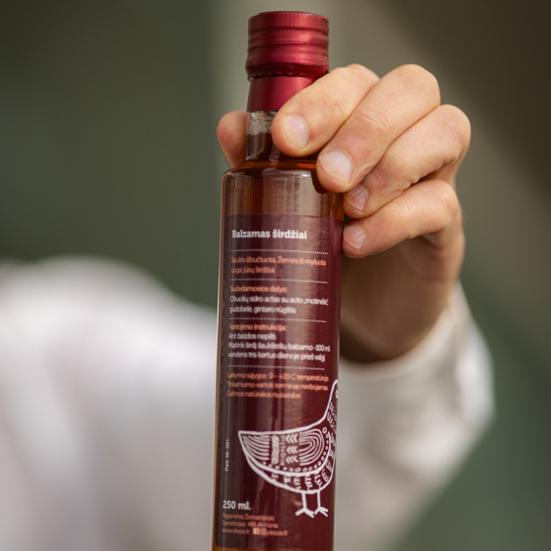 Gudobelių actas „Oksos“ (širdžiai) 250 ml