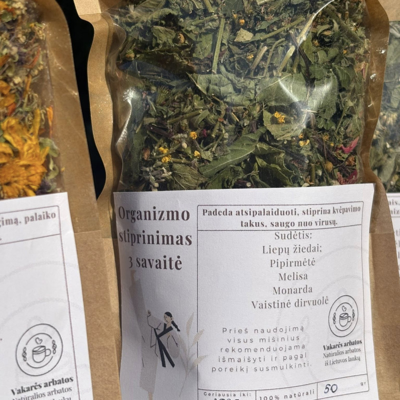 Organizmo stiprinimo kursas (rinkinys)