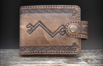 Piniginė "Žalčių Karalienė" (ruda)