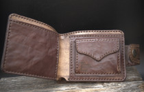 Piniginė "Žalčių Karalienė" (ruda)