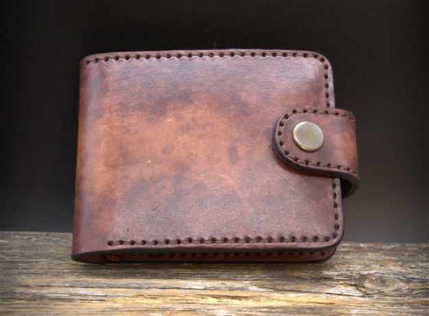 Ruda Odinė Piniginė