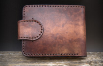 Ruda Odinė Piniginė