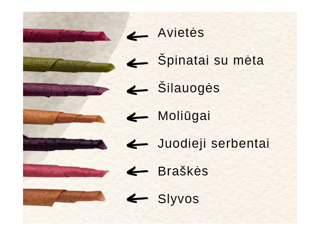 Džiovinti uogų-vaisių skanėstai, 110 g