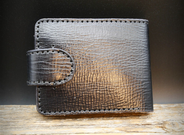 Juoda Odinė Piniginė