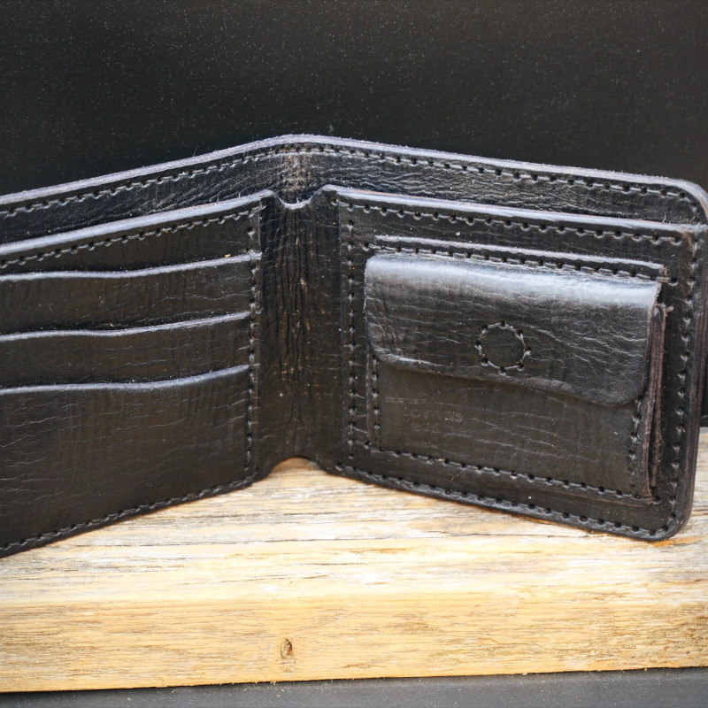 Juoda Odinė Piniginė