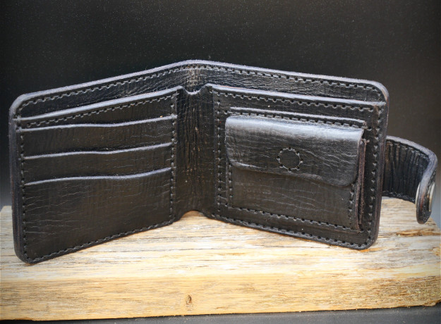 Juoda Odinė Piniginė