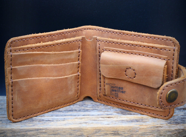 Piniginė "Crazy Horse" (ruda)