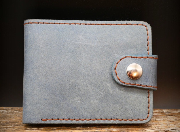 Piniginė "Crazy Horse" (mėlyna)