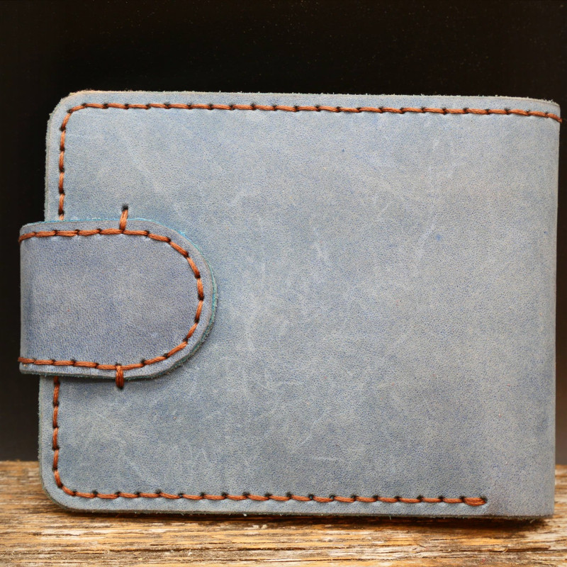 Piniginė "Crazy Horse" (mėlyna)