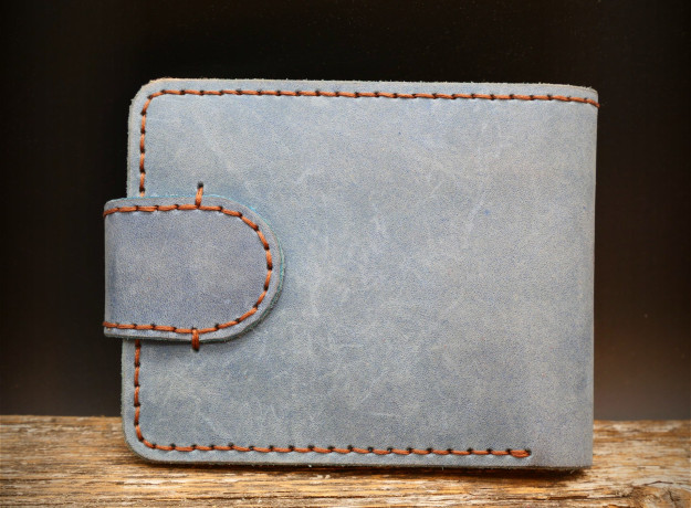 Piniginė "Crazy Horse" (mėlyna)