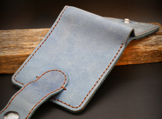 Piniginė "Crazy Horse" (mėlyna)