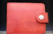 Piniginė "Crazy Horse" (raudona)