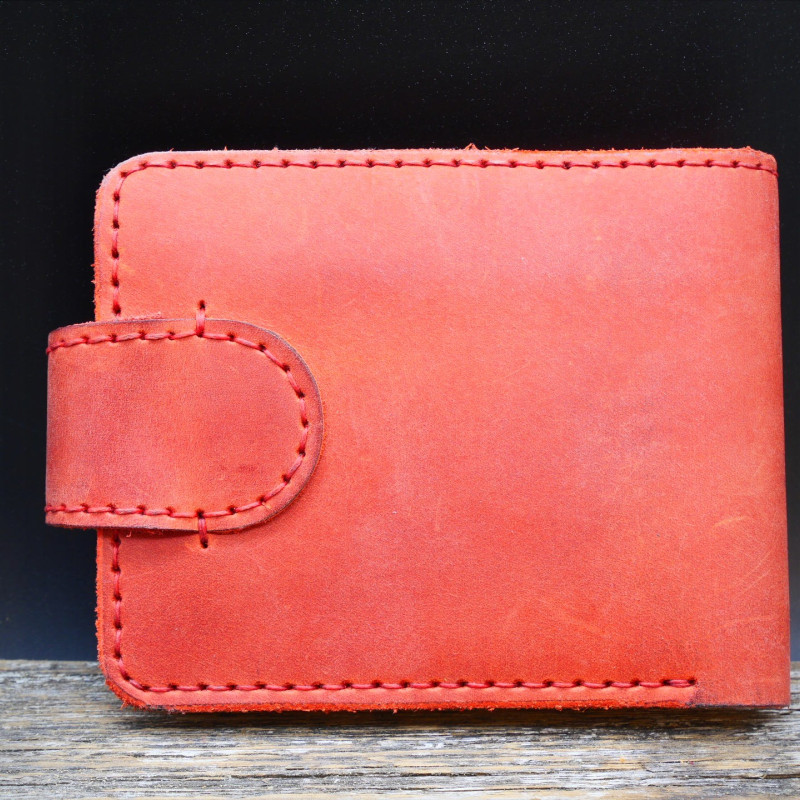 Piniginė "Crazy Horse" (raudona)