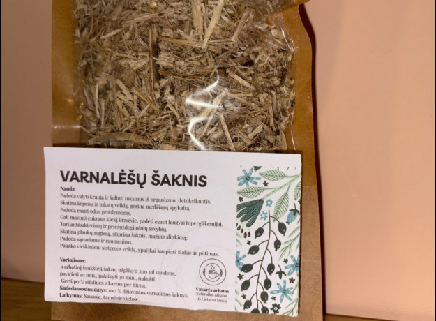 VARNALĖŠŲ ŠAKNIS – organizmo šluota iš gamtos