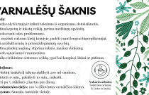 VARNALĖŠŲ ŠAKNIS – organizmo šluota iš gamtos